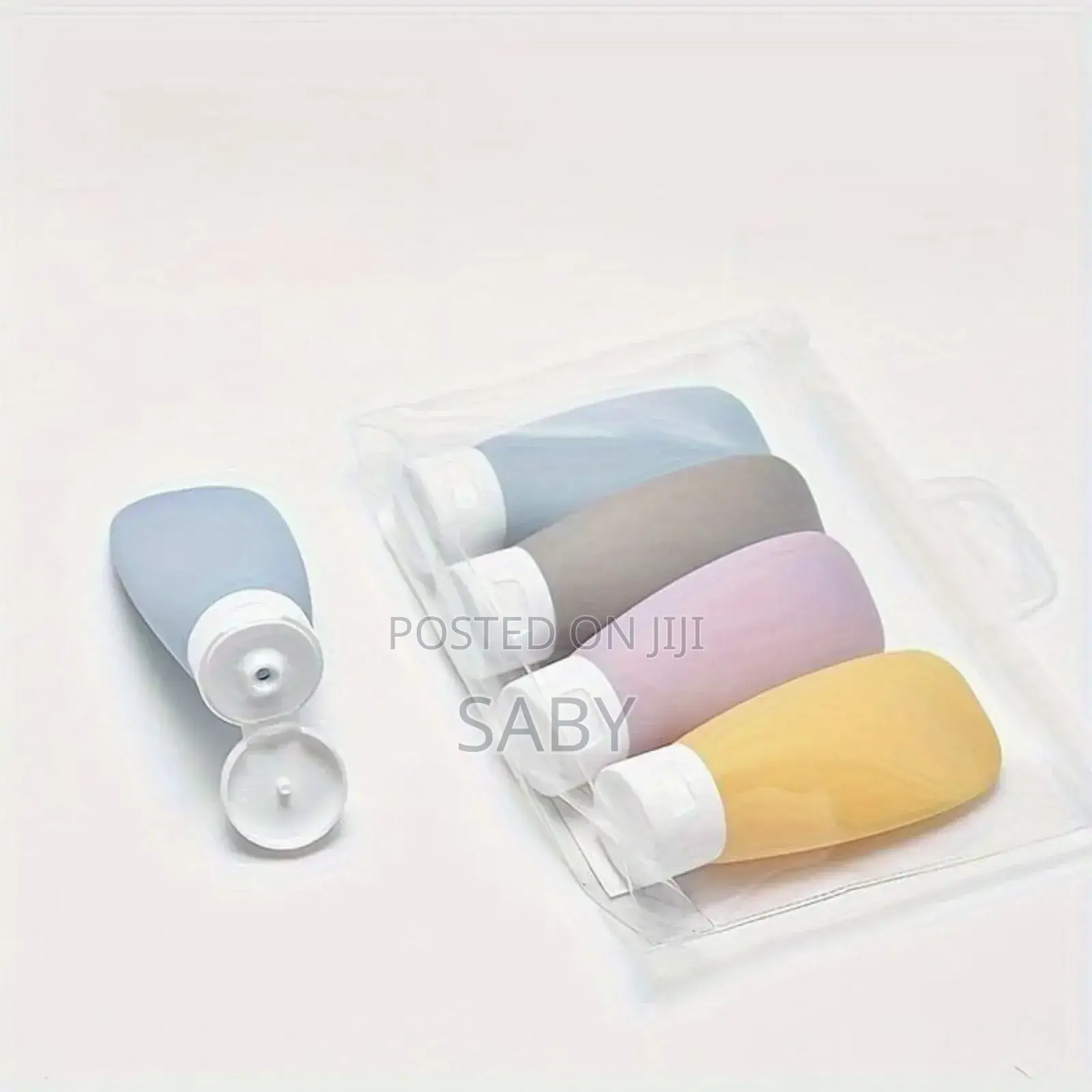 4pce Portable Squeezable Bottle
