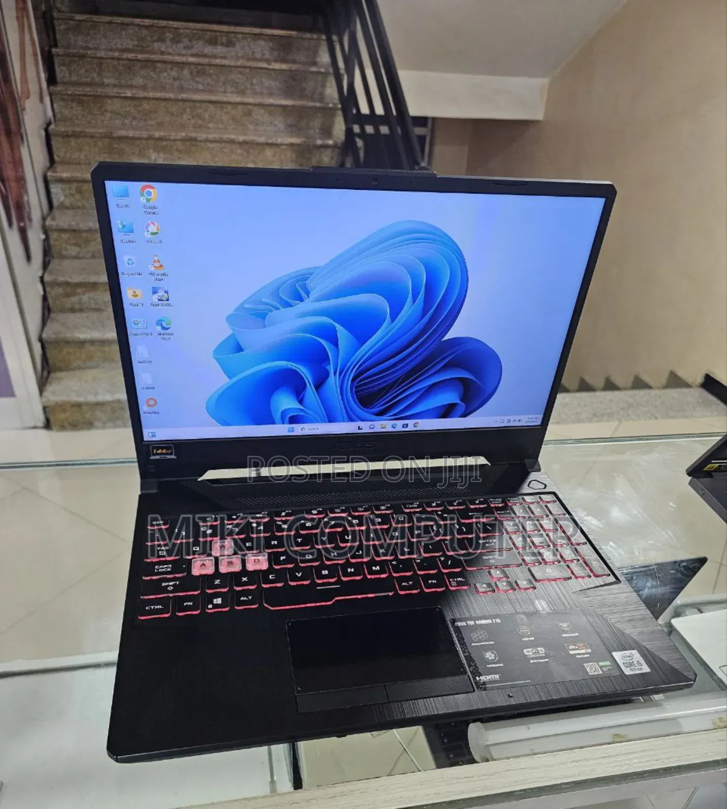 New Laptop Asus TUF Gaming A15 16GB Intel Core I5 HDD+SSD 1T