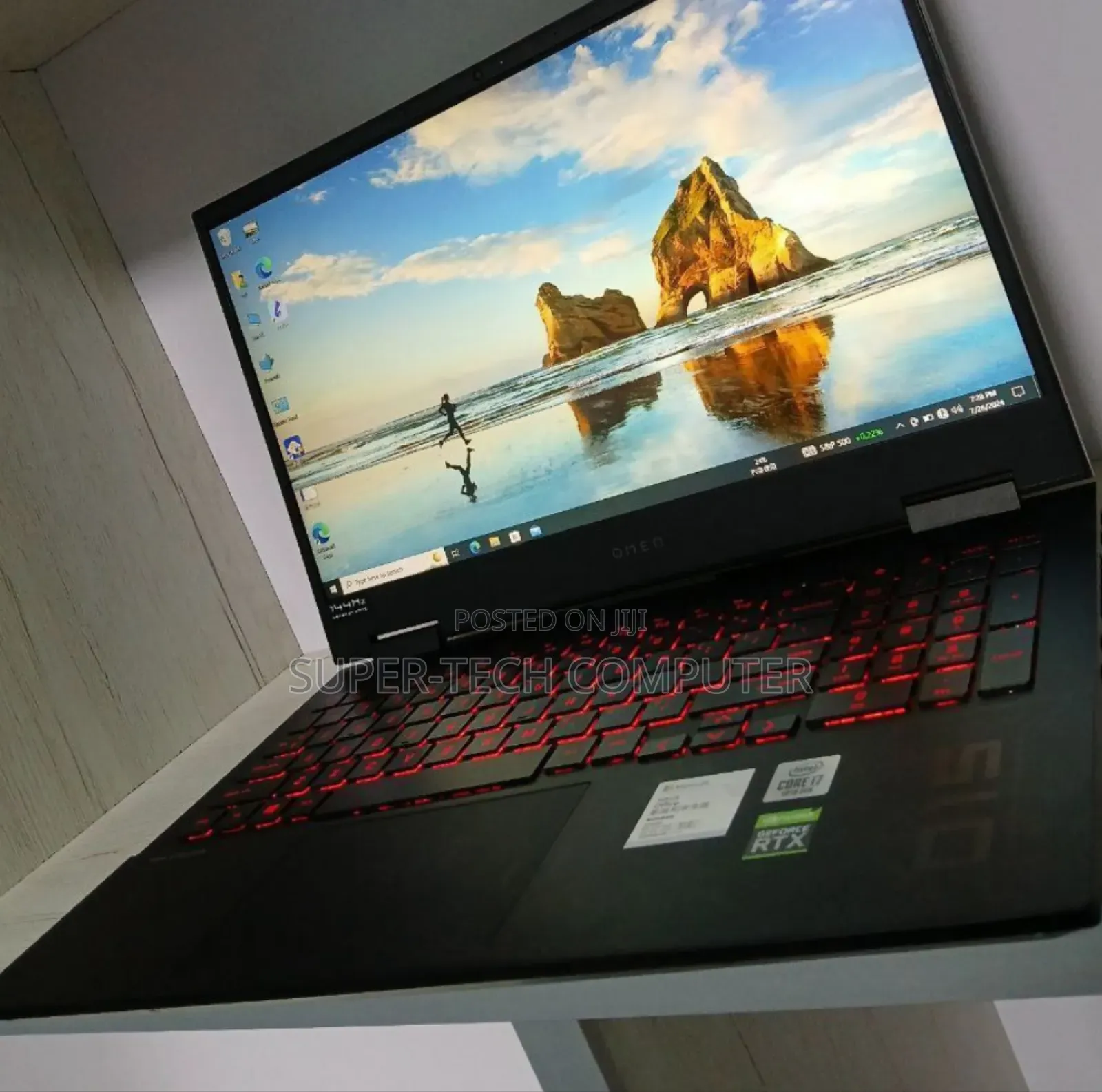New Laptop HP Omen 15 16GB Intel Core I7 SSD 1T