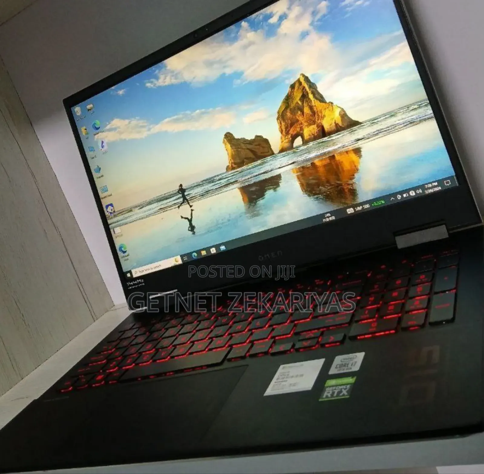 New Laptop HP Omen 16 16GB Intel Core I7 SSD 1T