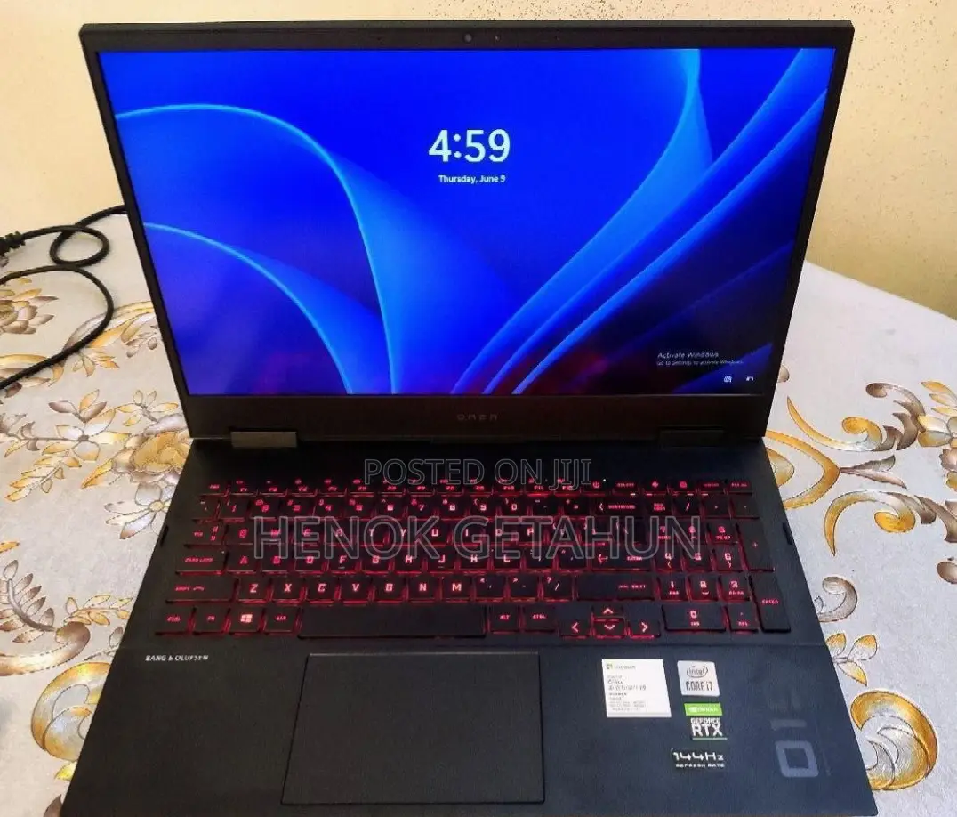 New Laptop HP Omen 15 16GB Intel Core I7 SSD 512GB