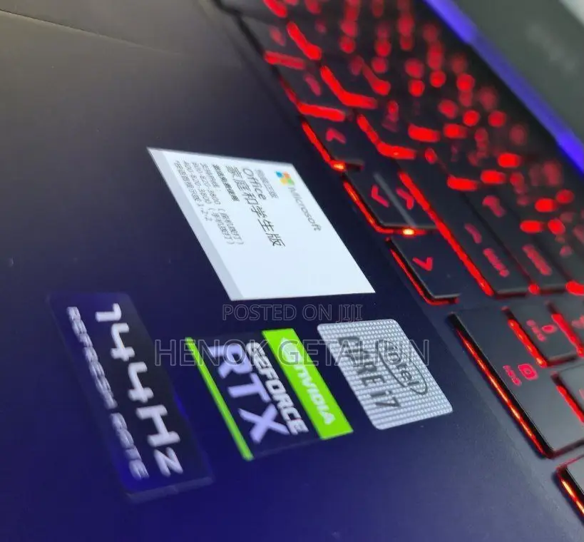 New Laptop HP Omen 15 16GB Intel Core I7 SSD 512GB