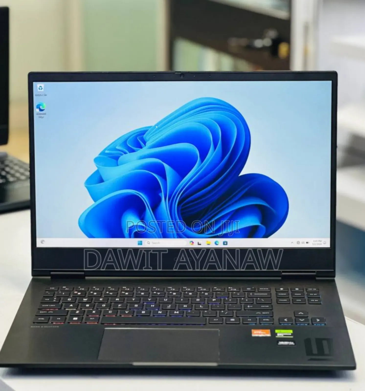 New Laptop HP Omen 16 16GB AMD Ryzen 9 SSD 512GB