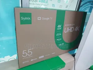 Photo - Syinix 55 Inch Premium UHD Android Chromecast TV