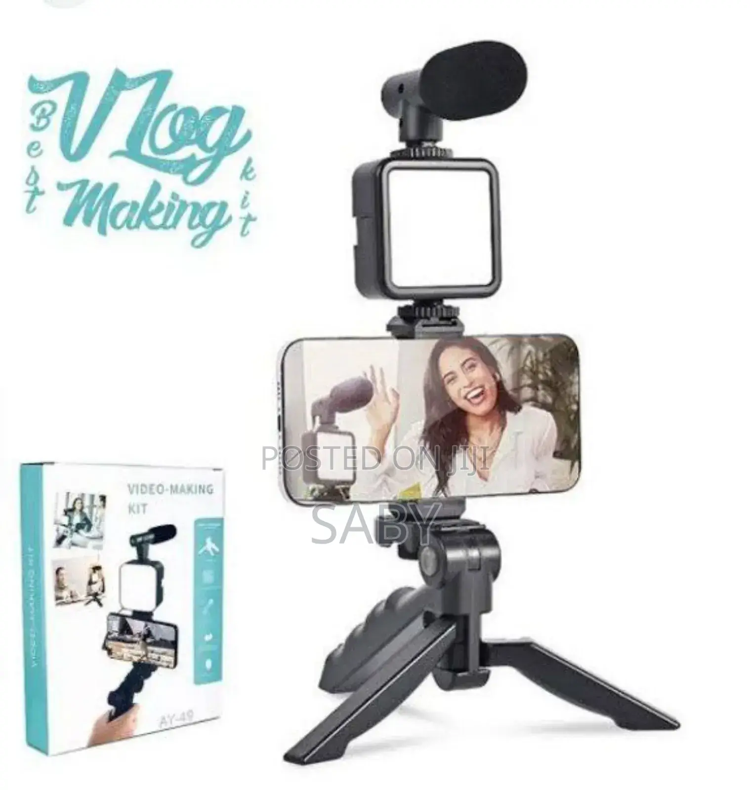 ቪዲዮ መስራት ኪት ቮሎግ ትሪፖድ