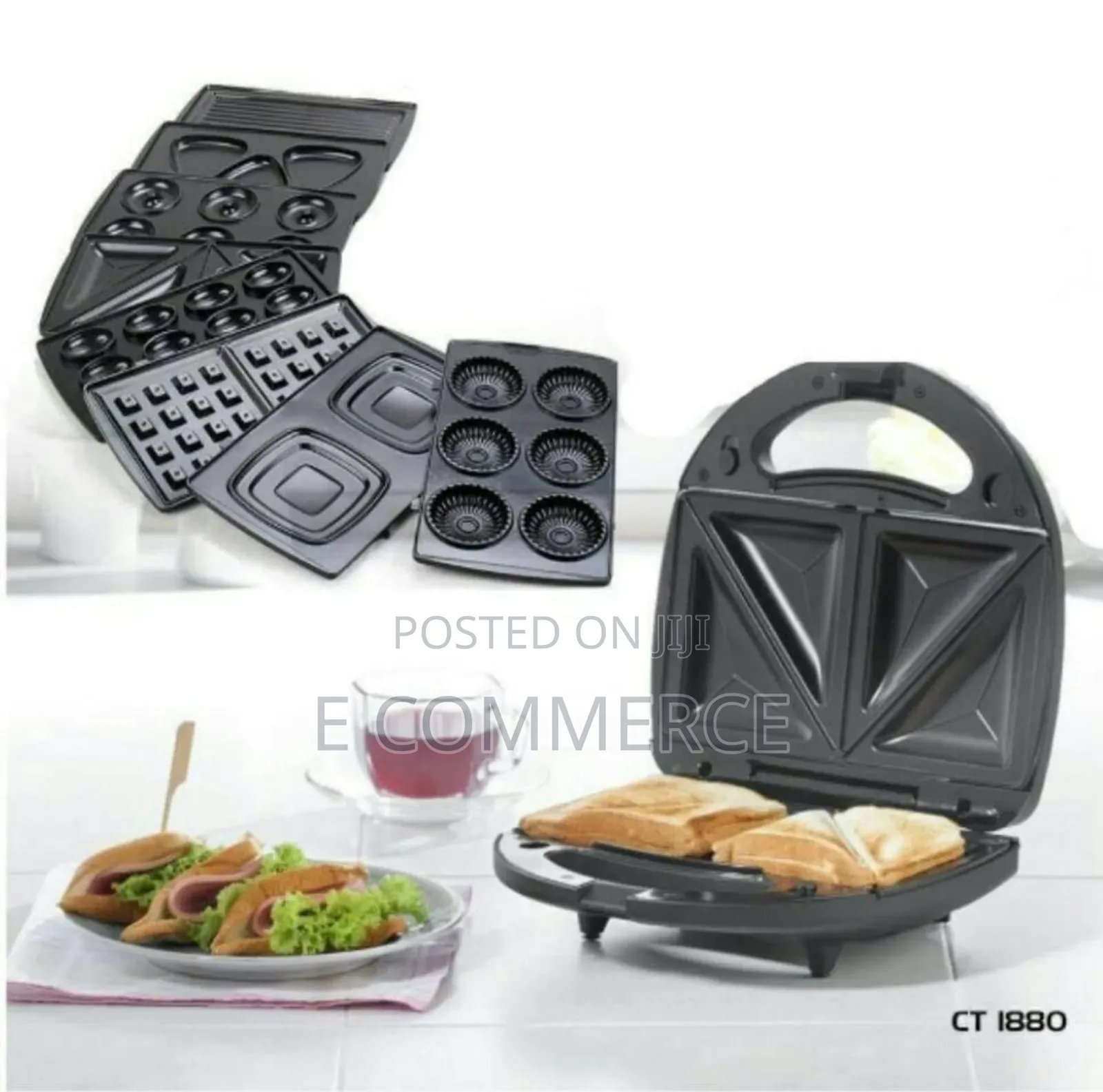 Classy Touch 7 In 1 Multi Snack Maker