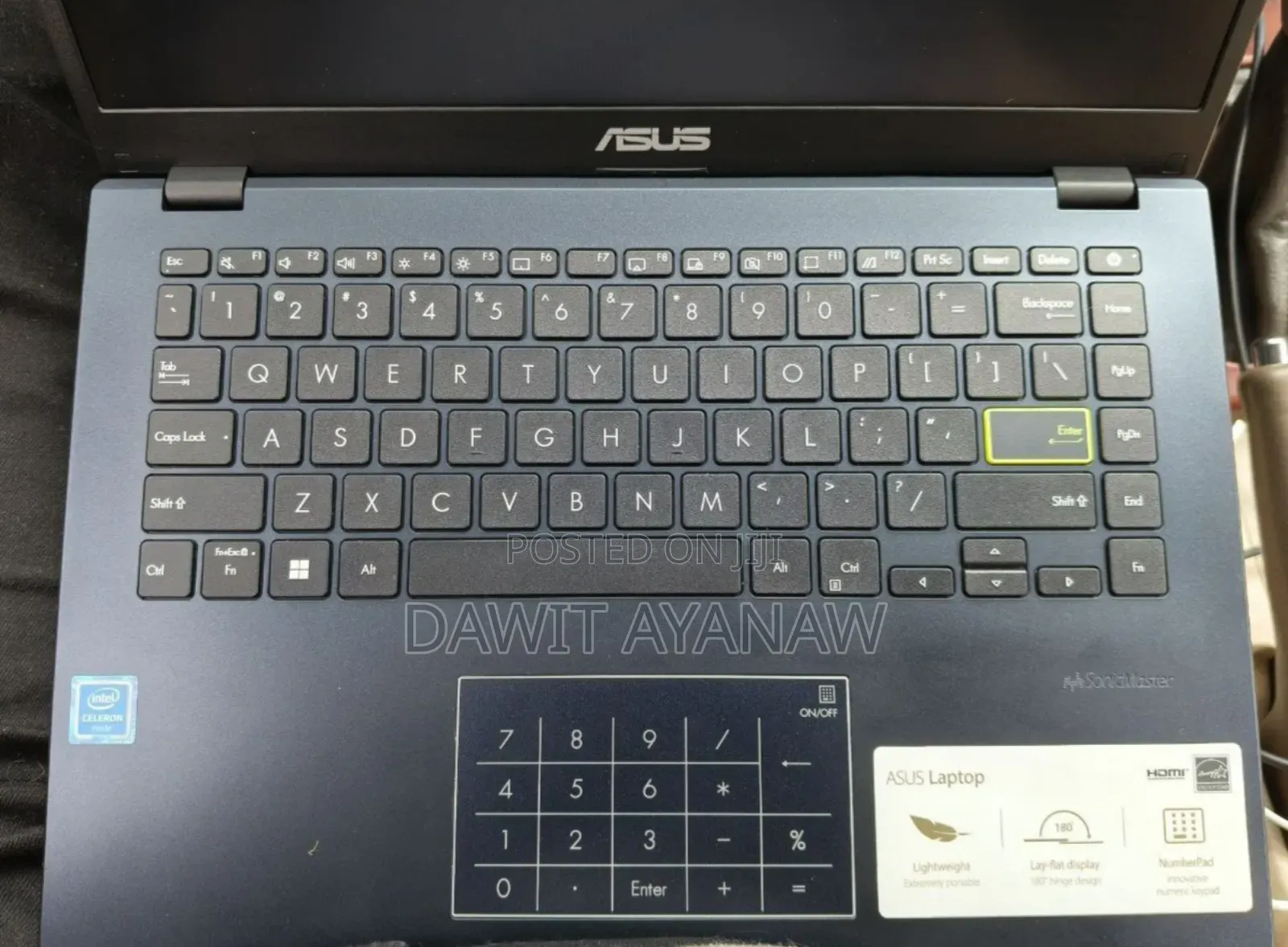 New Laptop Asus 4GB Intel Core 2 Quad SSD 60GB