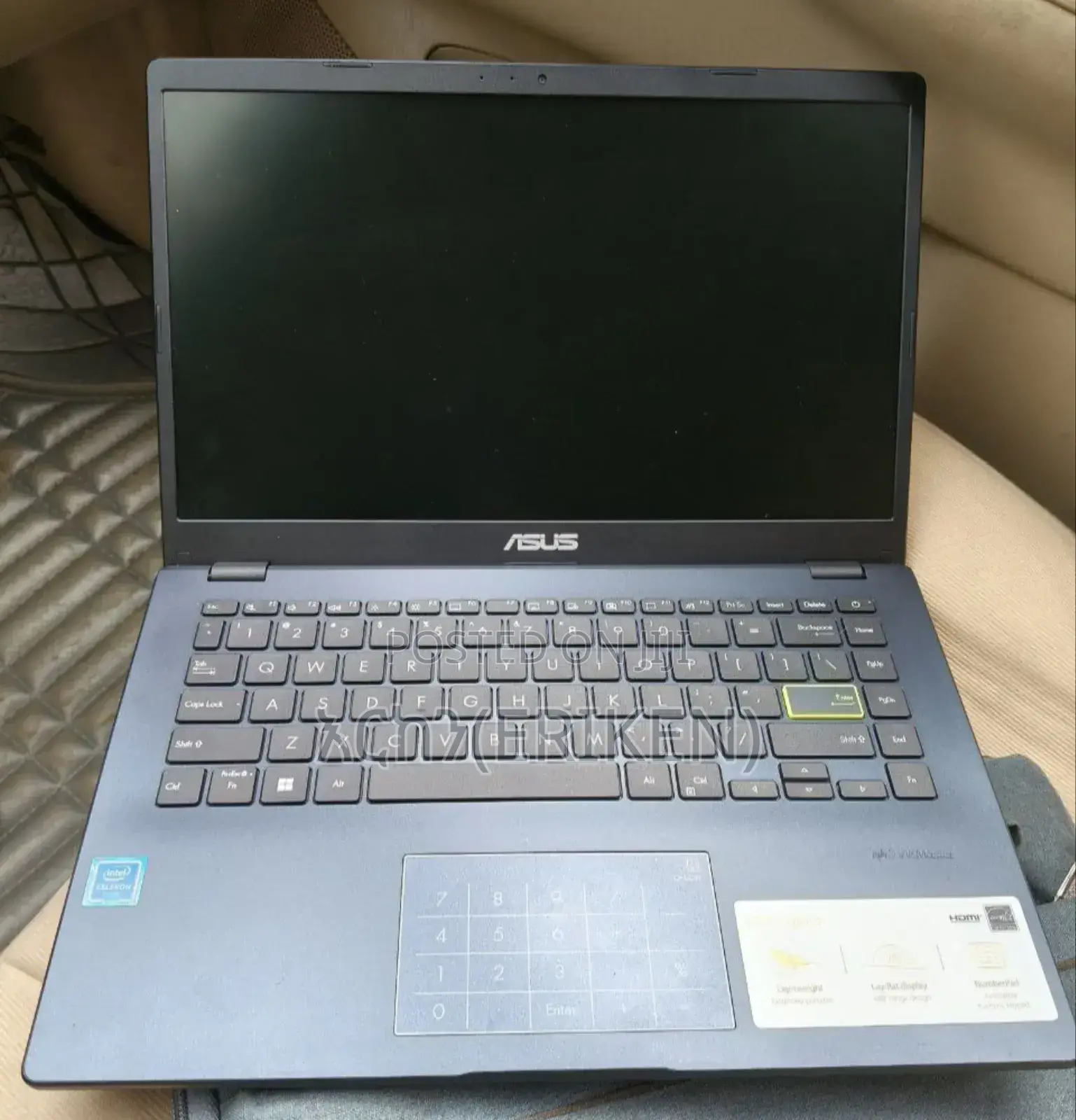 New Laptop Asus 4GB Intel Pentium SSD 72GB