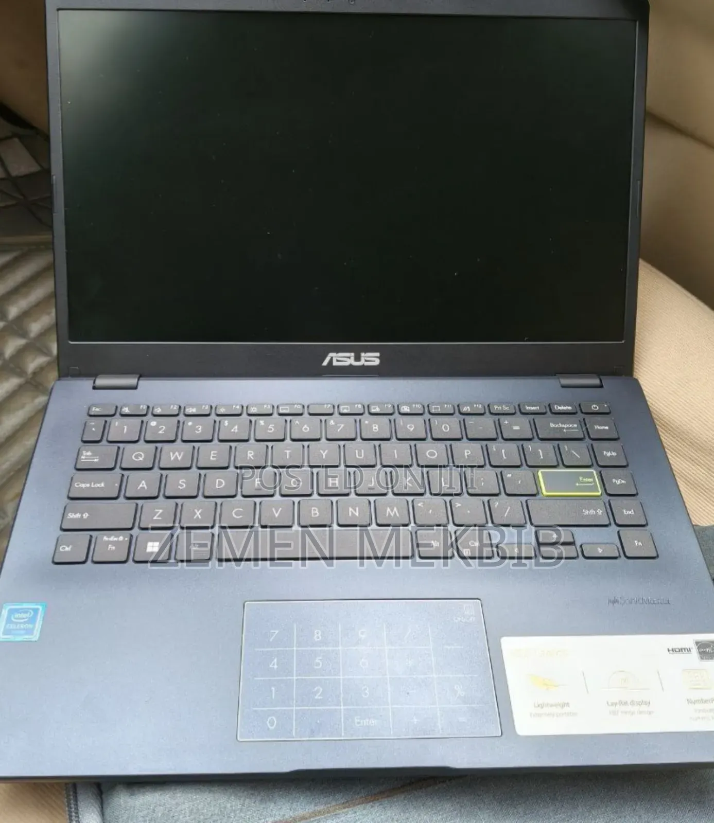 New Laptop Asus VivoBook 15 X505BA 4GB SSD 60GB