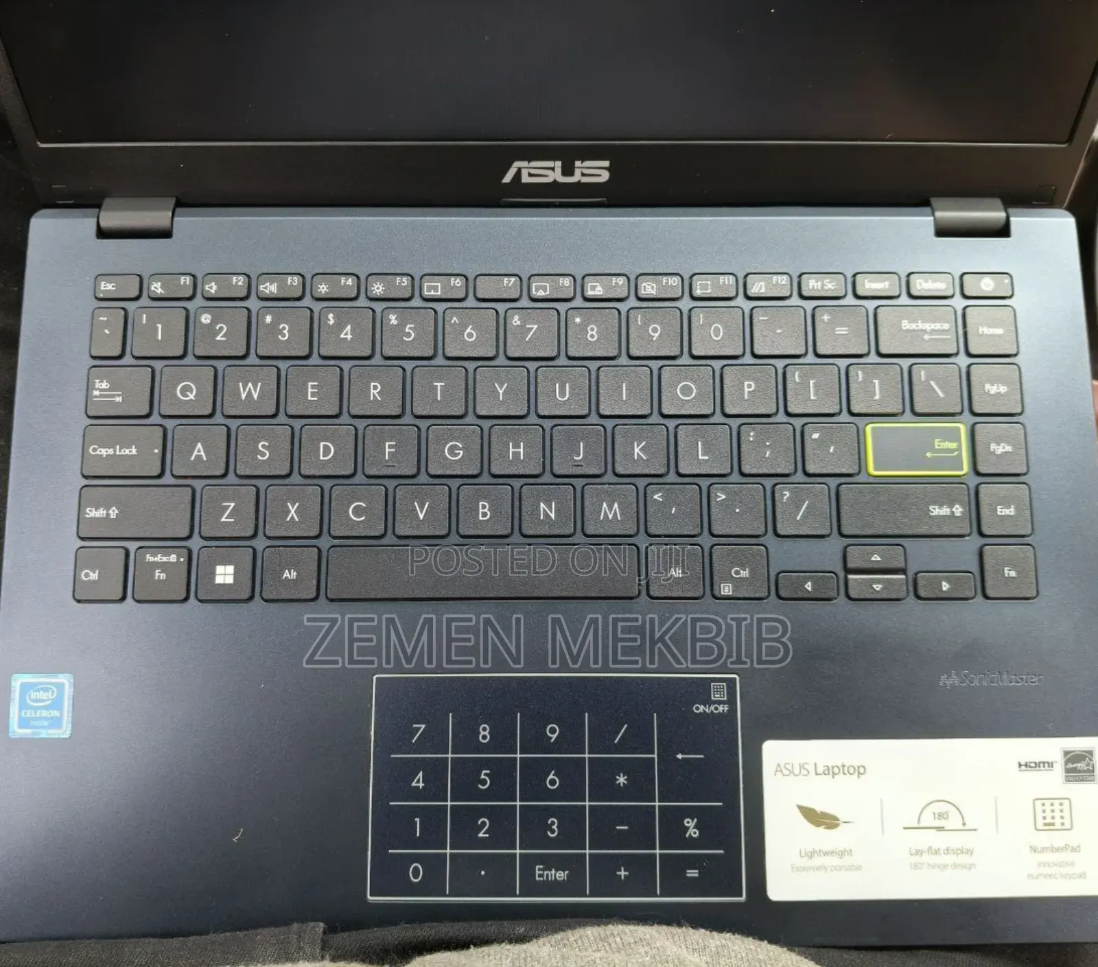 New Laptop Asus VivoBook 15 X505BA 4GB SSD 60GB