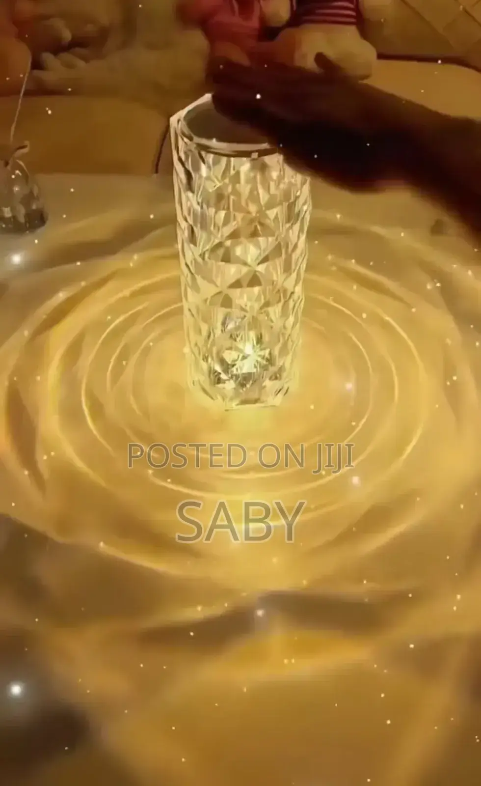 Led Crystal Diamond Table Lamp