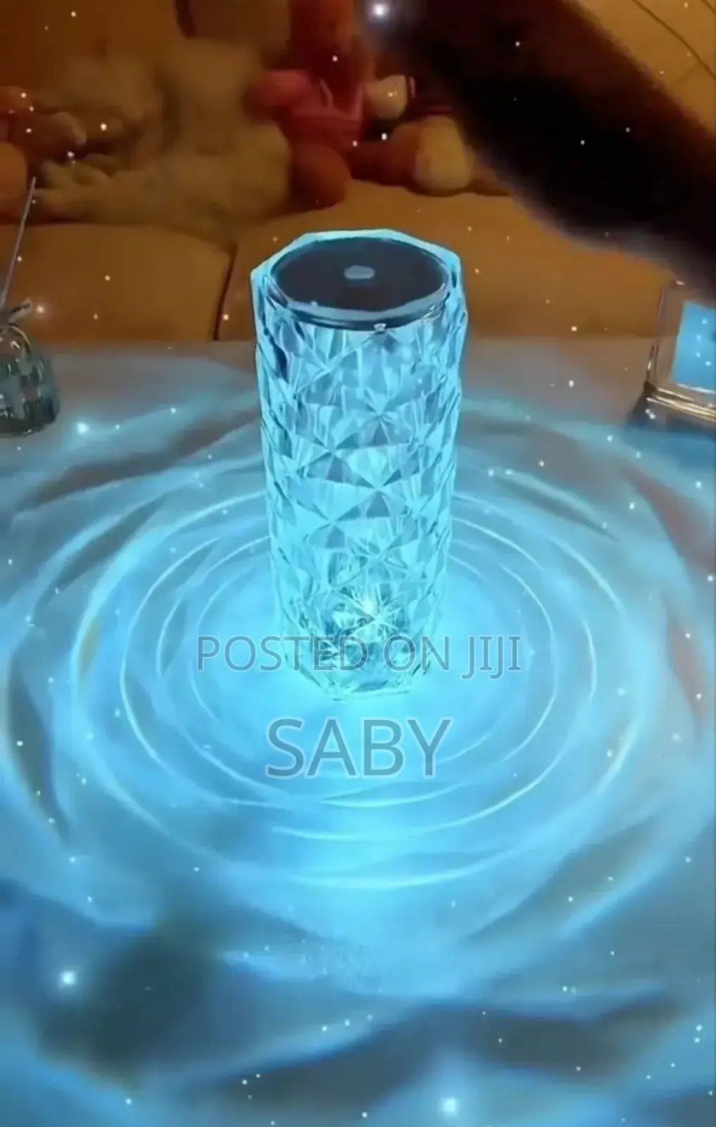 Led Crystal Diamond Table Lamp