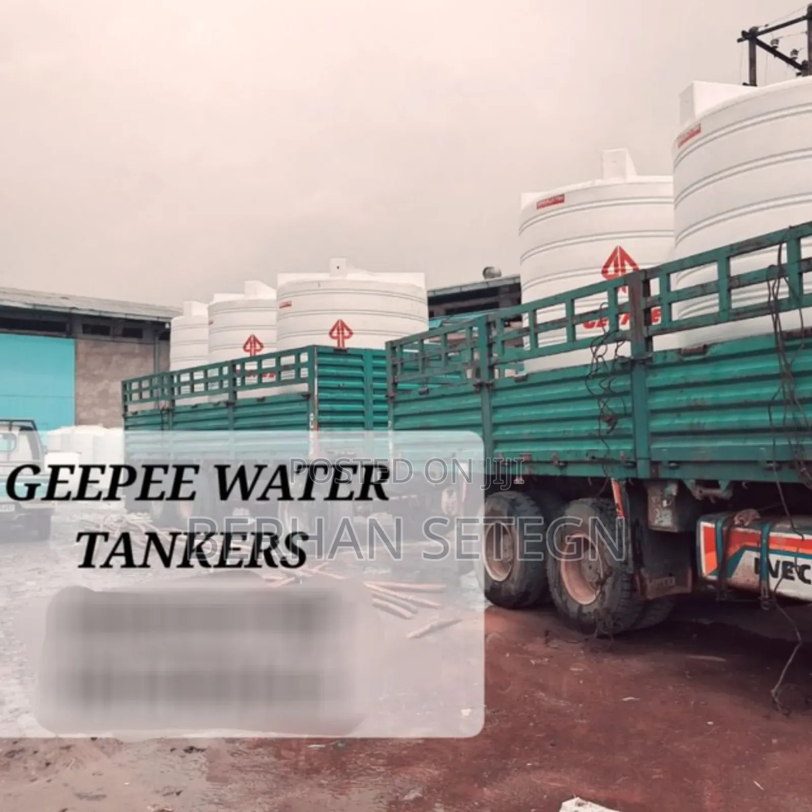 Geepee Plastic Water Tanker