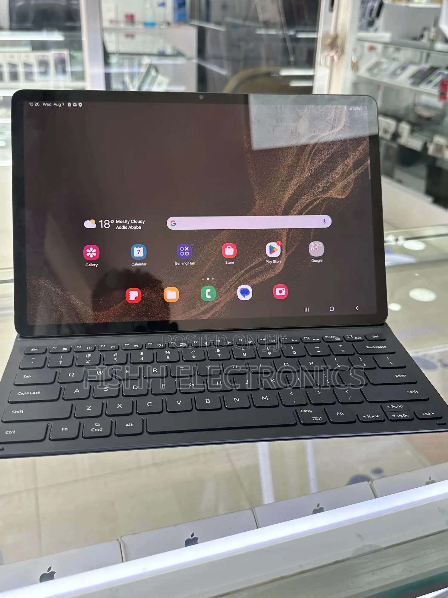 Samsung Galaxy Tab S8+ 128 GB Black