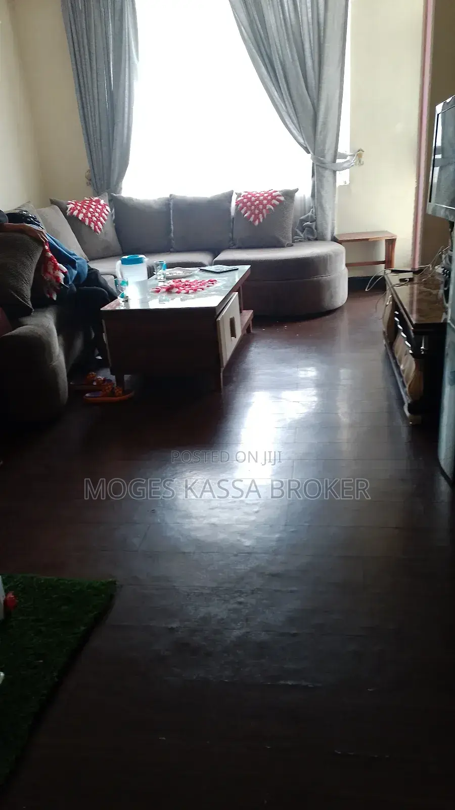 Furnished 2bdrm Apartment in ሰሚት ሲኤምሲ ፍየል ቤት የሚገኝ, Yeka for sale