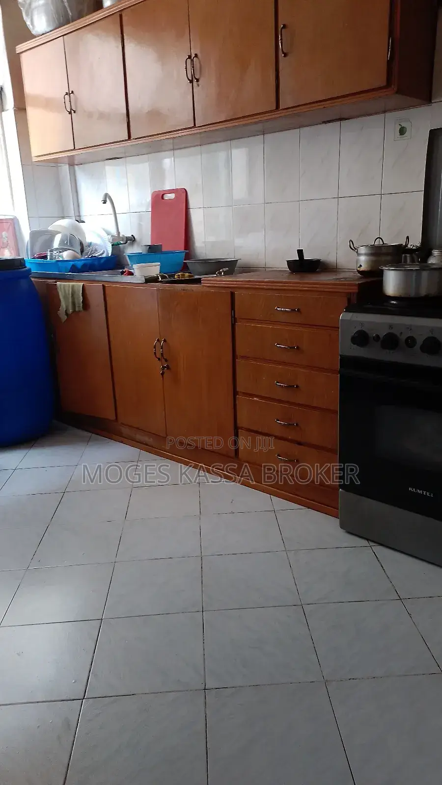 Furnished 2bdrm Apartment in ሰሚት ሲኤምሲ ፍየል ቤት የሚገኝ, Yeka for sale