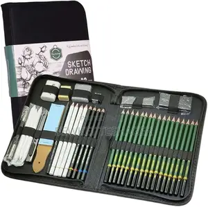 43-Piece Art Sketching Pencil Drawing Set