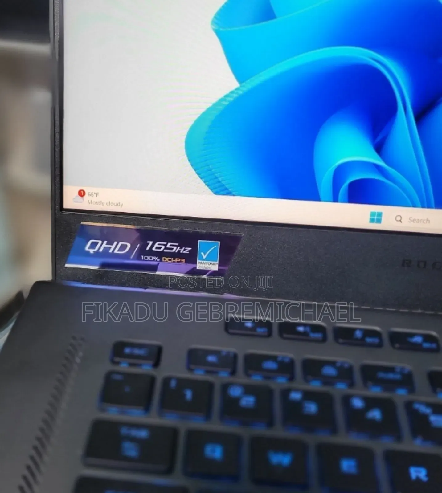 New Laptop Asus ROG Zephyrus G15 40GB AMD Ryzen 9 SSD 1T