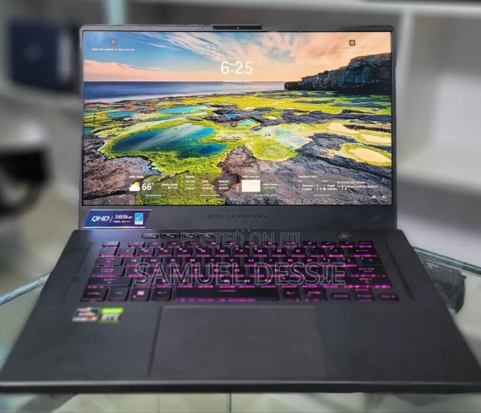 New Laptop Asus ROG Zephyrus G14 40GB AMD Ryzen 9 SSD 1T