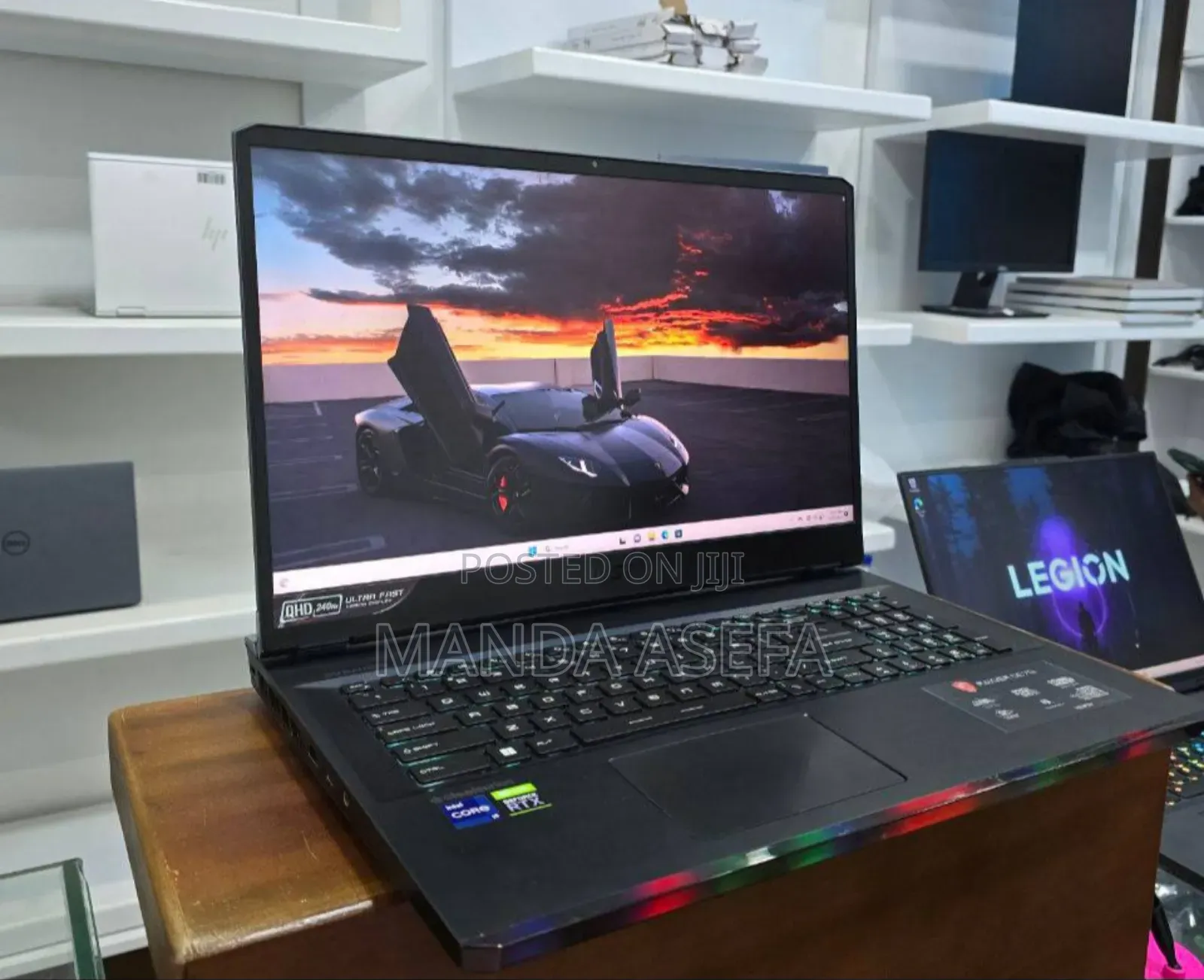 New Laptop MSI Raider GE76 12UGS 32GB Intel Core I9 SSD 2T