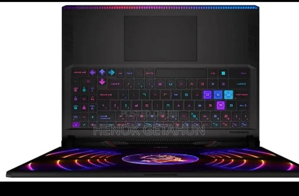 New Laptop MSI GE66 Raider 16GB Intel Core i7 SSD 1T