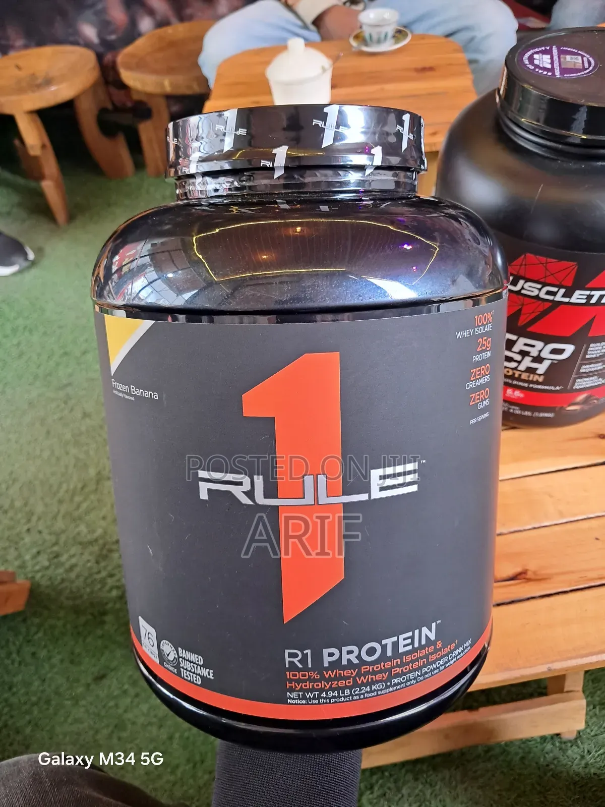 Rule 1 100% Whey Isolate Protein (76 Serving)