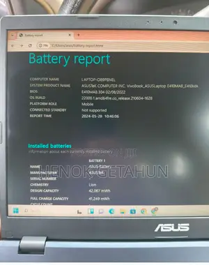 New Laptop Asus VivoBook 15 X505BA 4GB HDD 60GB