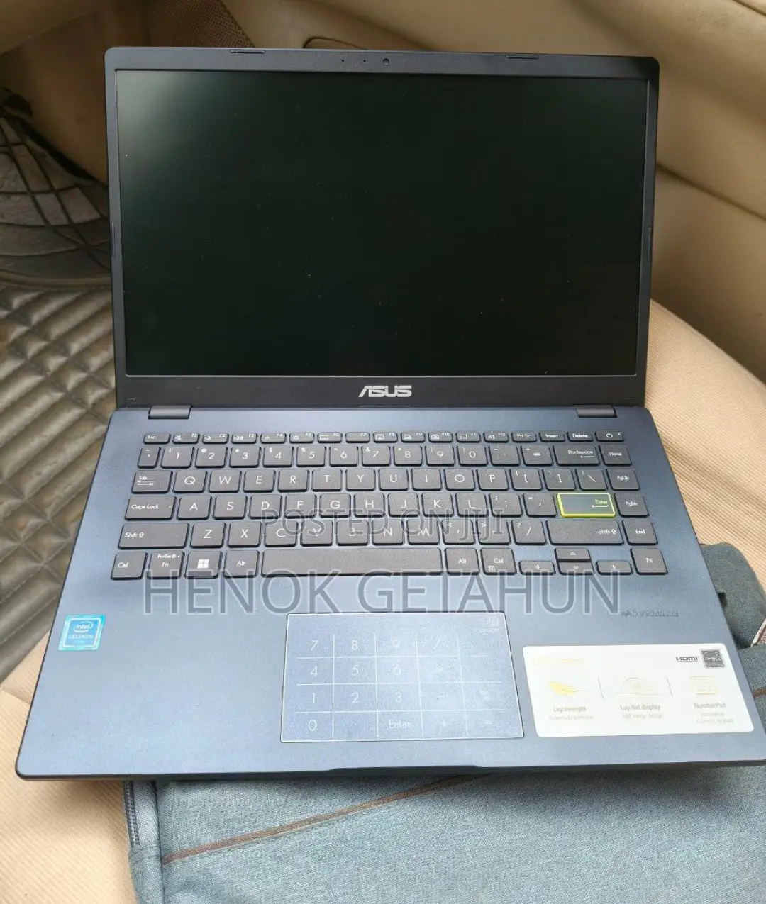 New Laptop Asus VivoBook 15 X505BA 4GB HDD 60GB