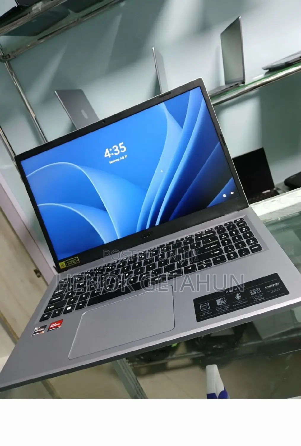 New Laptop Acer Apsire M3 581TG 8GB AMD Ryzen 3 SSD 512GB