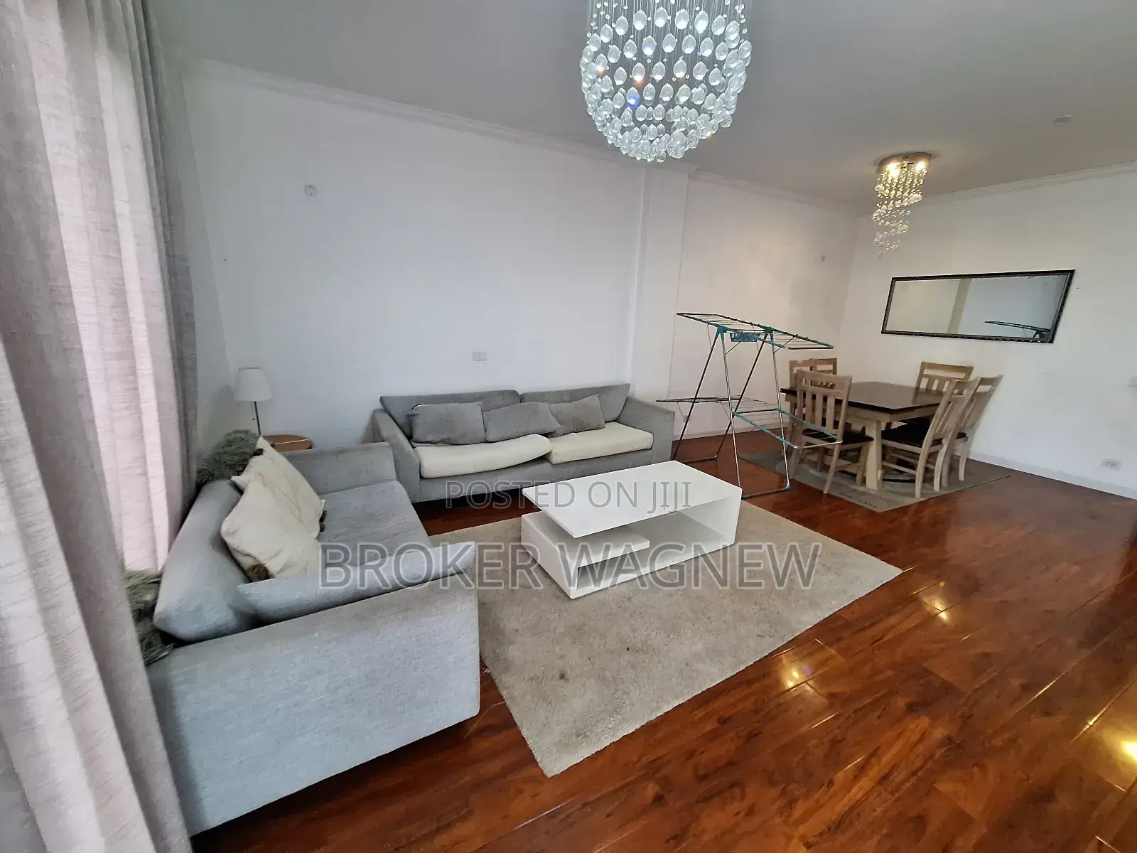 Furnished 3bdrm Apartment in Kirkos for rent