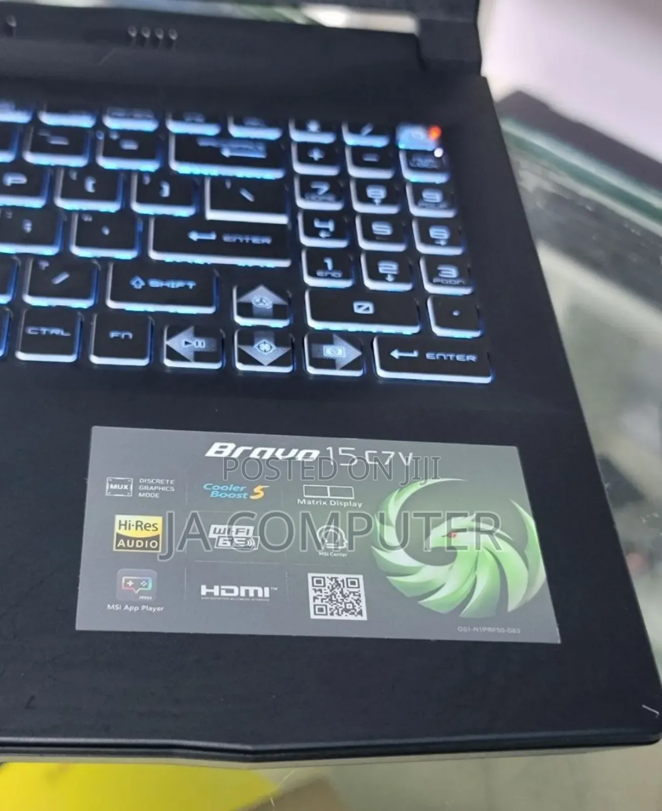 New Laptop MSI GP75 Leopard 16GB AMD Ryzen 5 SSD 512GB