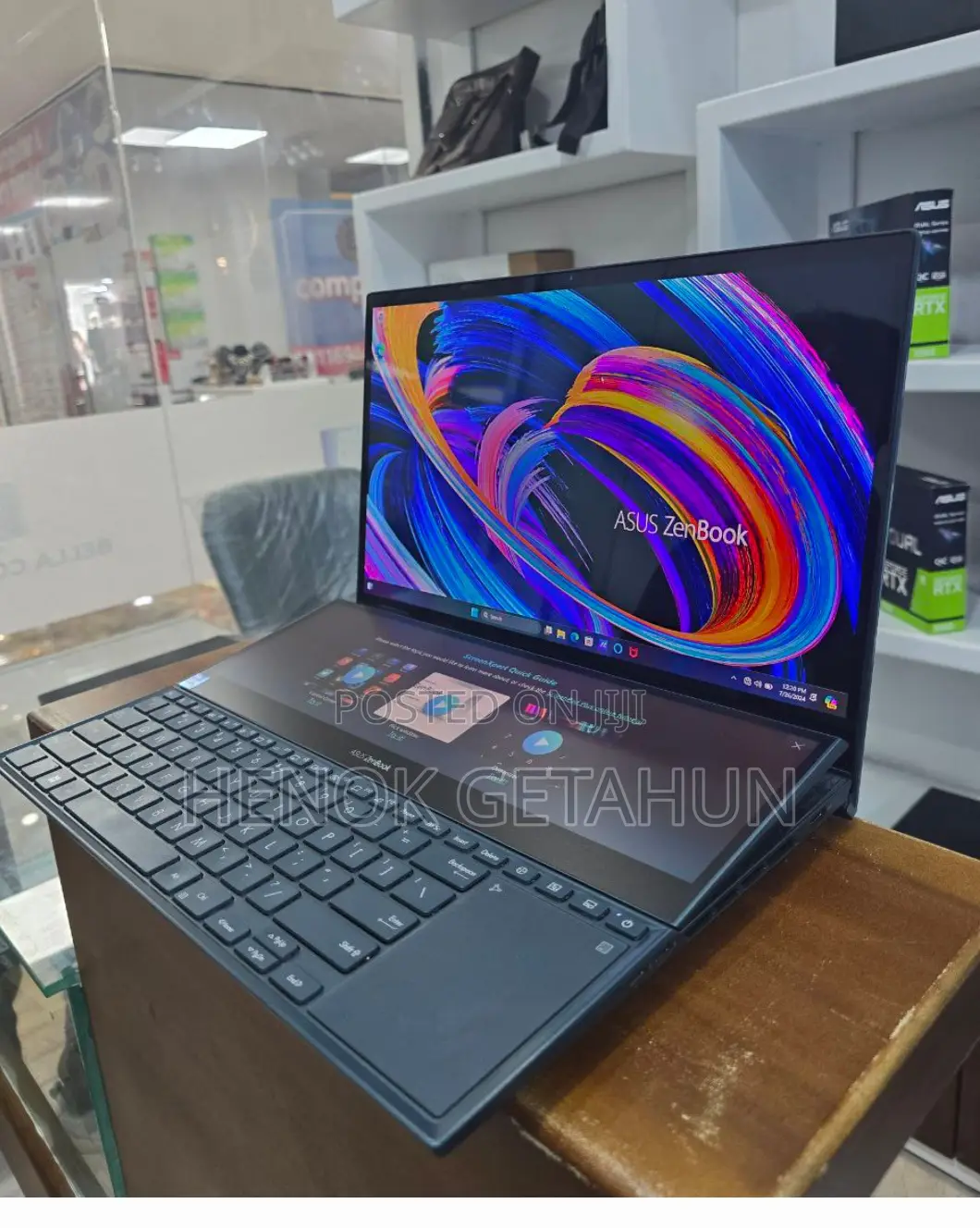 New Laptop Asus ZenBook Pro 15 UX580GE 16GB Intel Core I7 SSD 1T