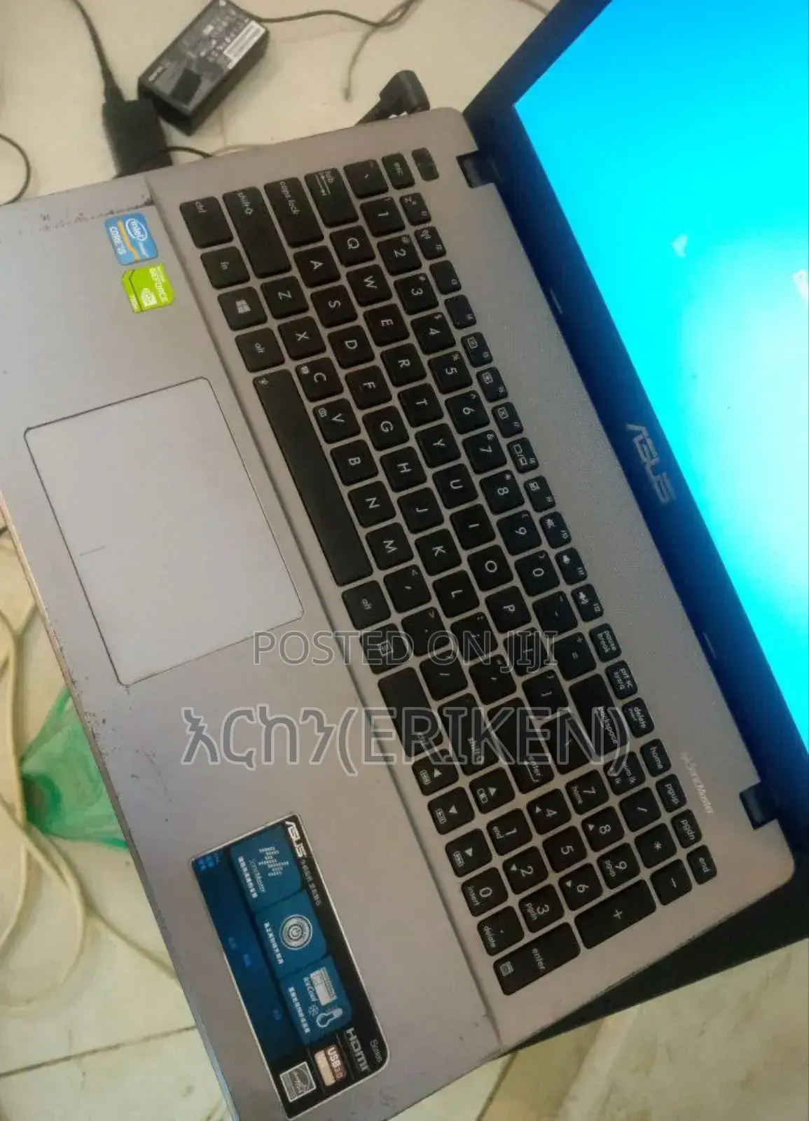New Laptop Asus 4GB Intel Core I5 HDD 500GB