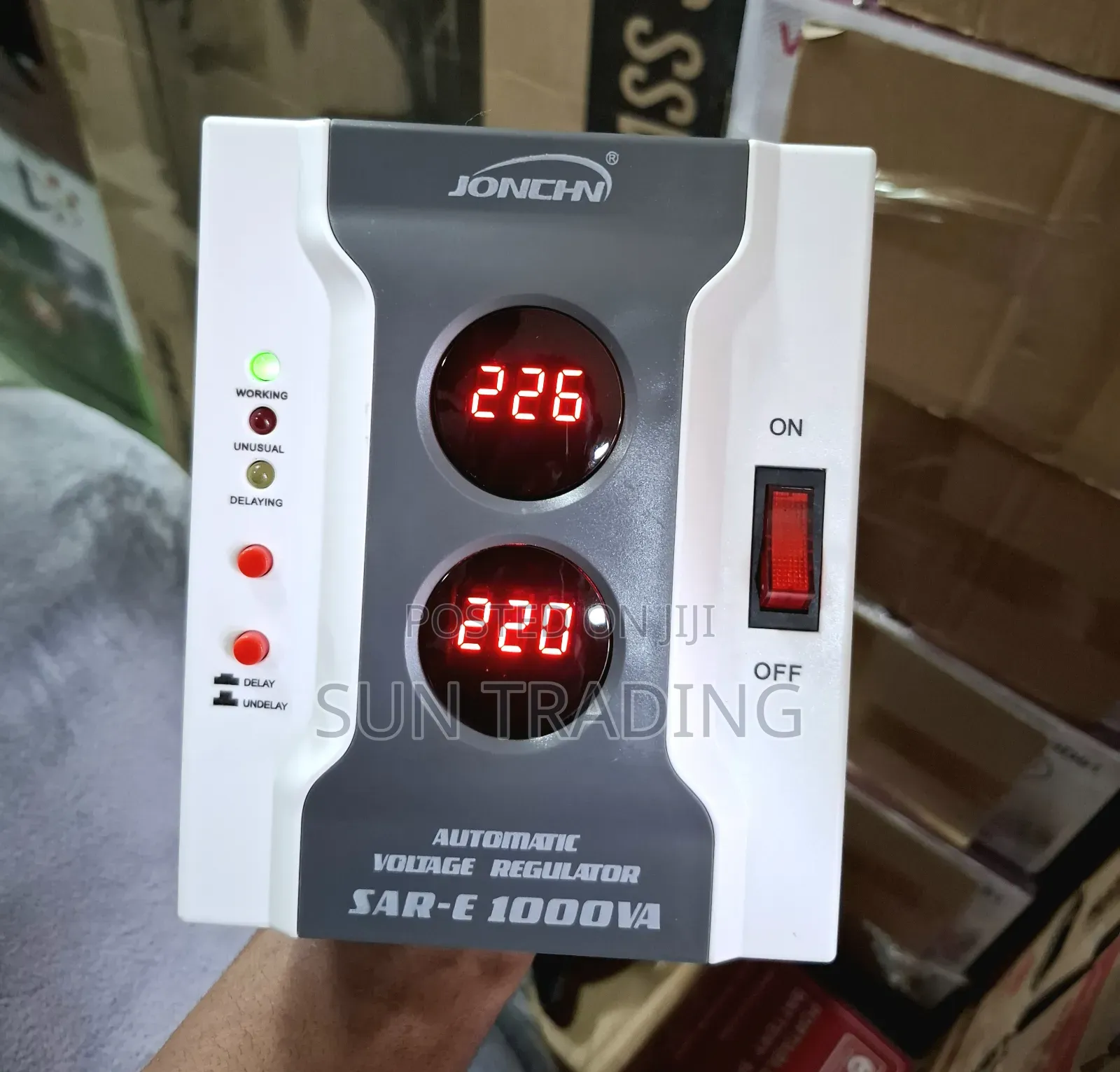 JONCHN 1000V Automatic Voltage Regulator | ኦርጅናል መቆጣጠሪያ