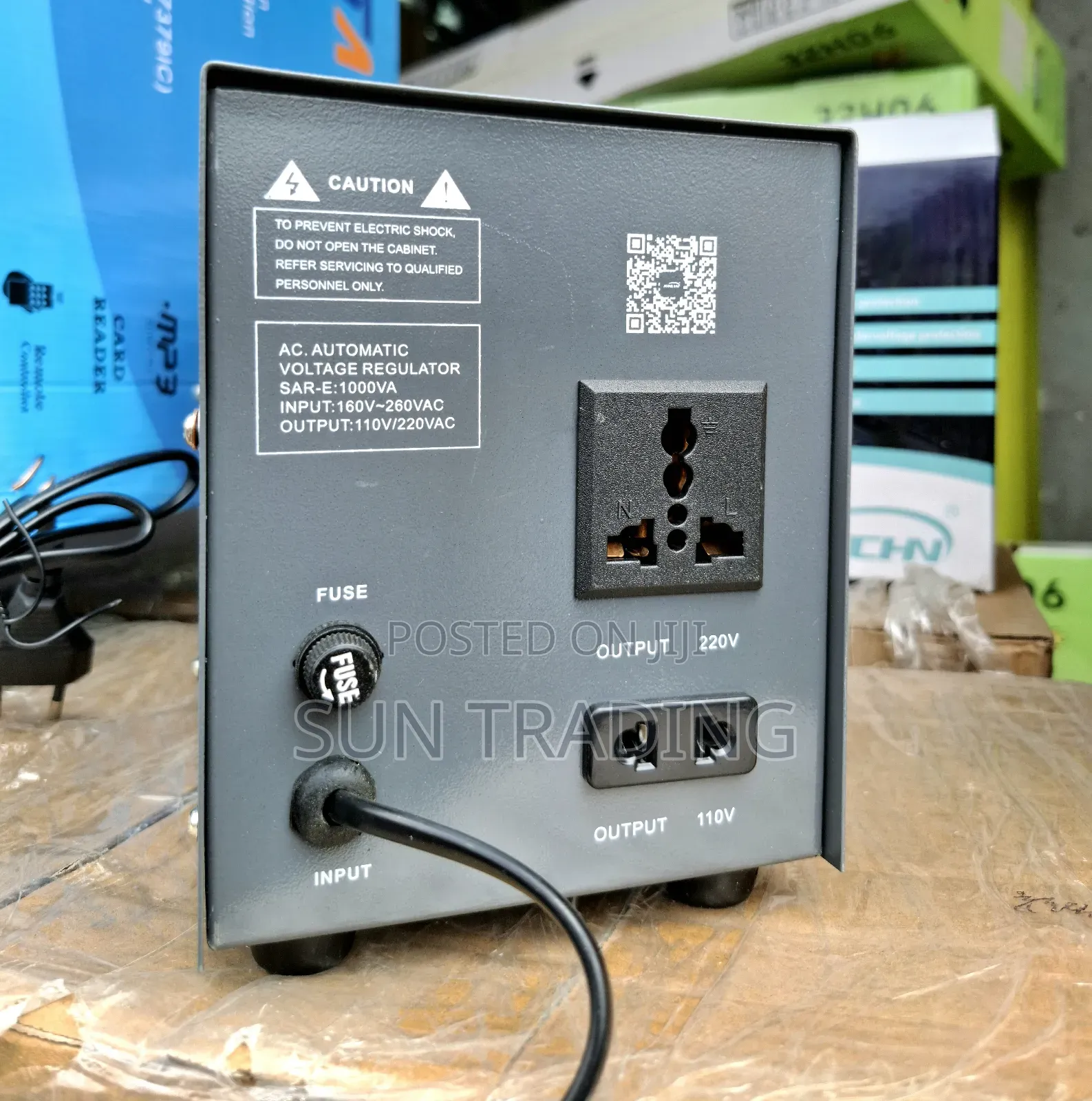 JONCHN 1000V Automatic Voltage Regulator | ኦርጅናል መቆጣጠሪያ