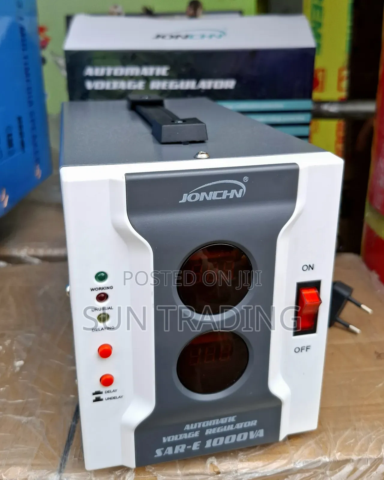 JONCHN 1000V Automatic Voltage Regulator | ኦርጅናል መቆጣጠሪያ