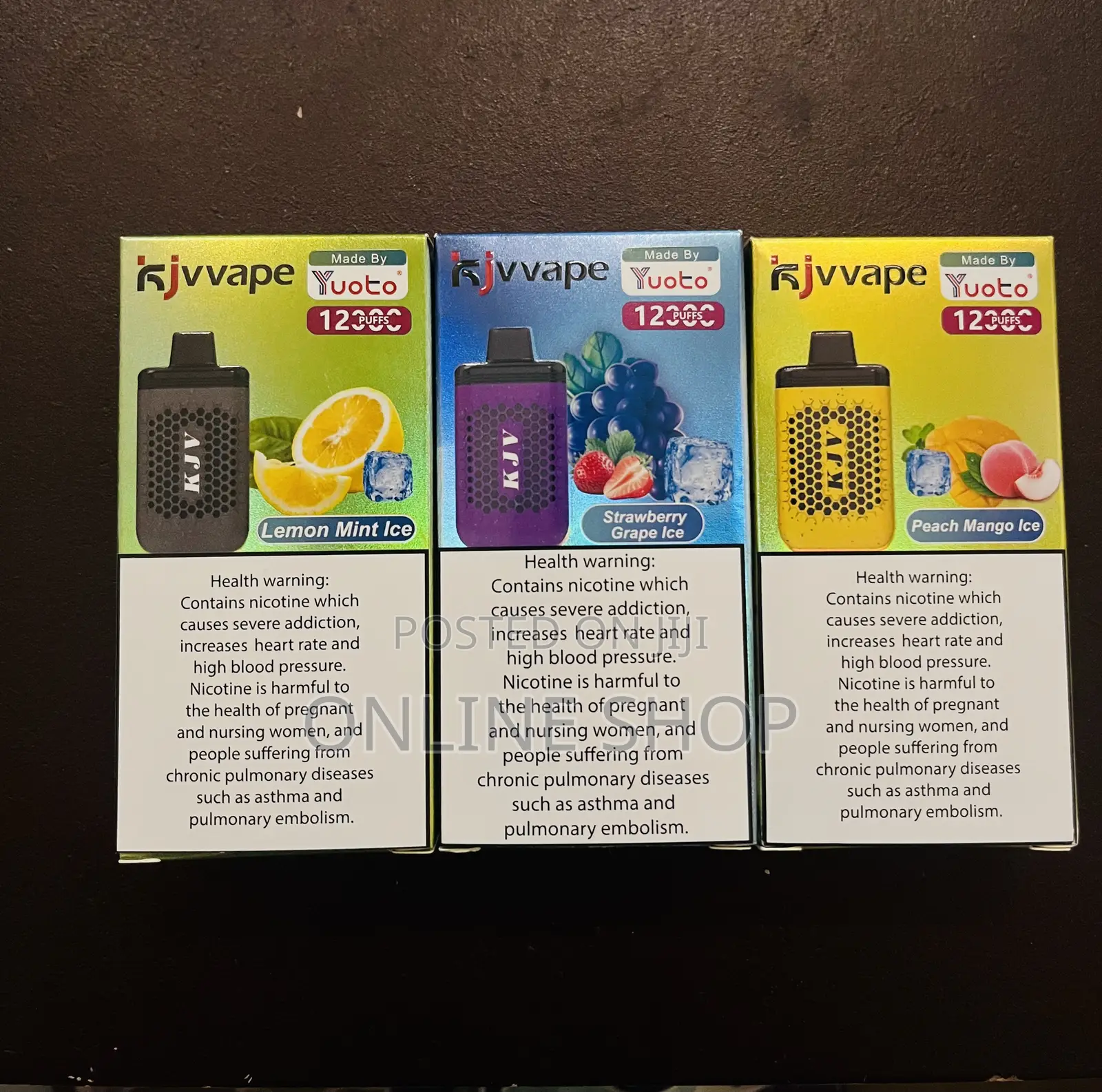 Youto Kj Vape Puff With Delightful Flavors