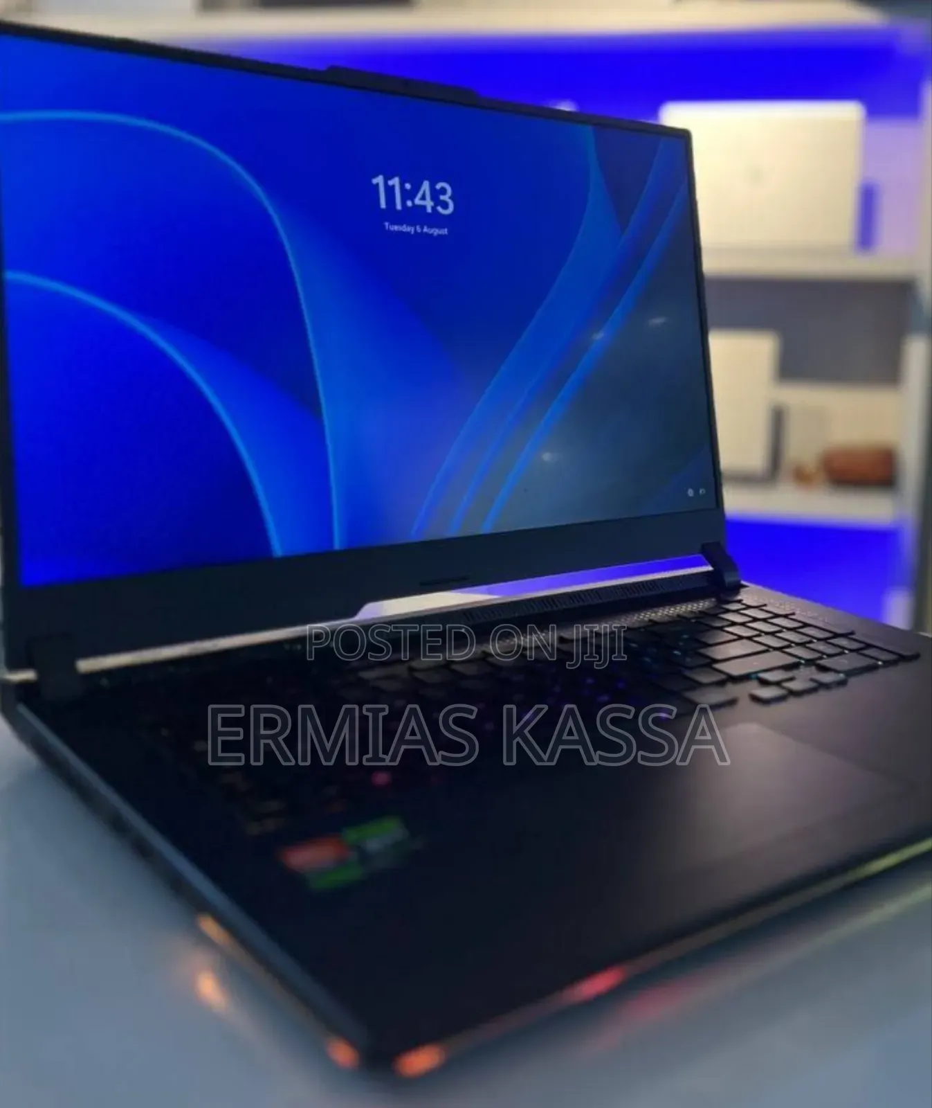 New Laptop Asus ROG Strix G17 32GB AMD Ryzen 9 SSD 1T