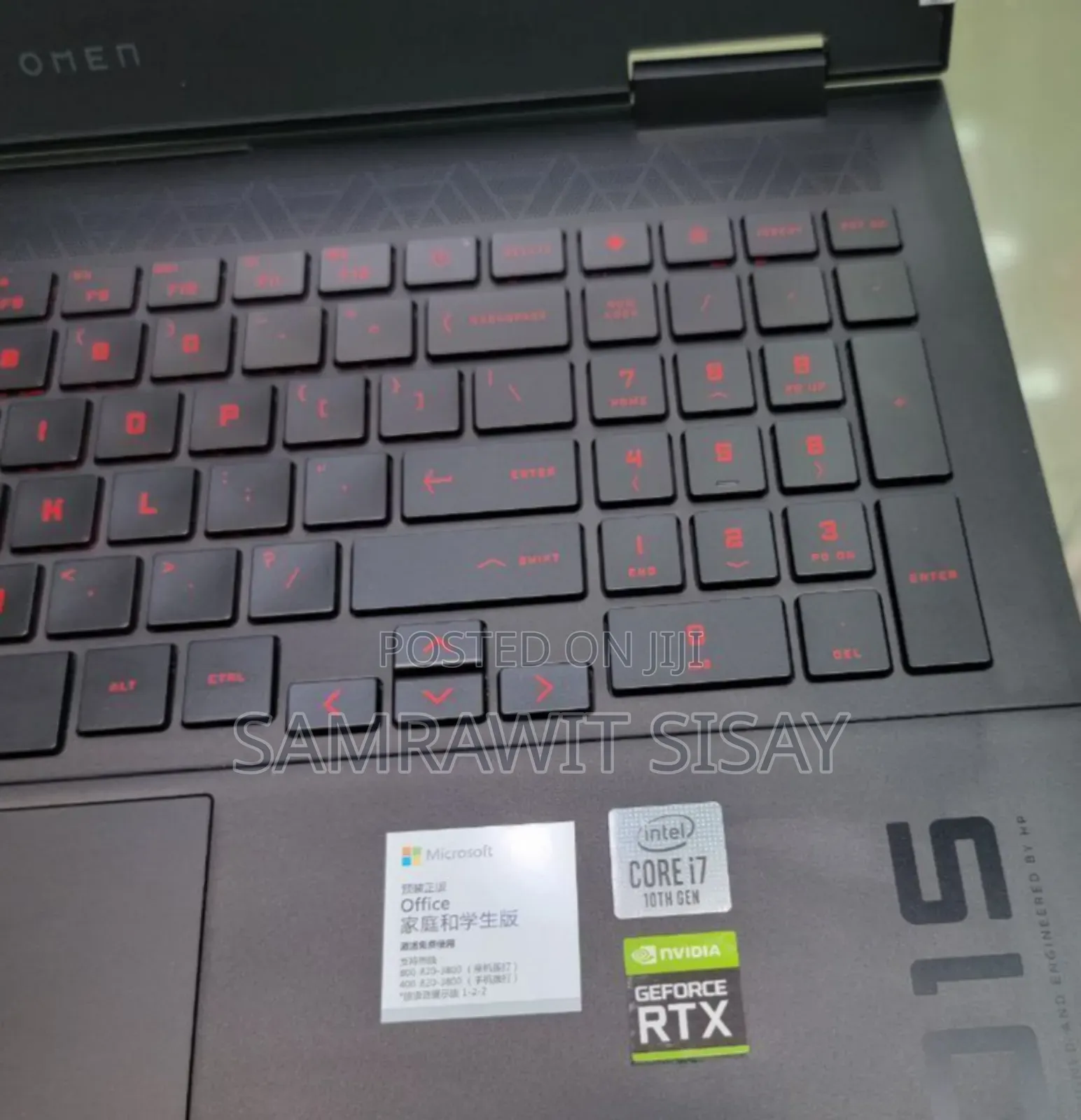 New Laptop HP Omen 15 16GB Intel Core I7 SSD 1T