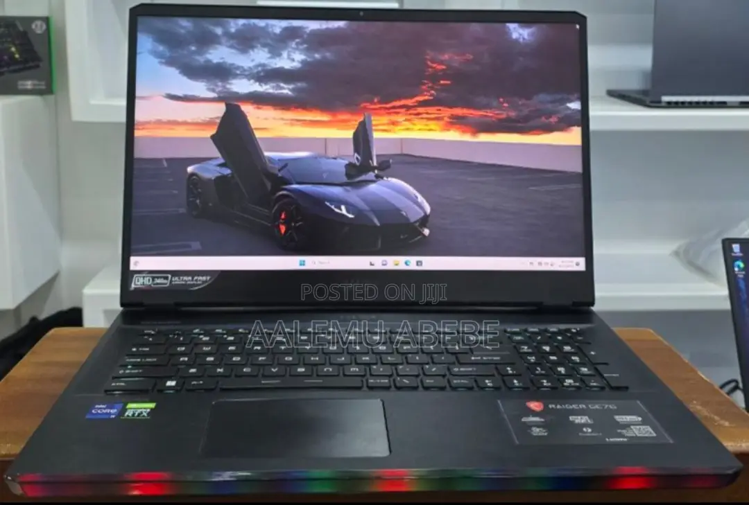 New Laptop MSI 32GB Intel Core i9 SSD 2T