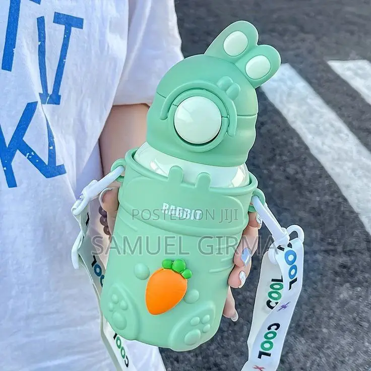 Rabbit Design Water Bottle