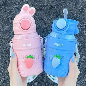 Rabbit Design Water Bottle