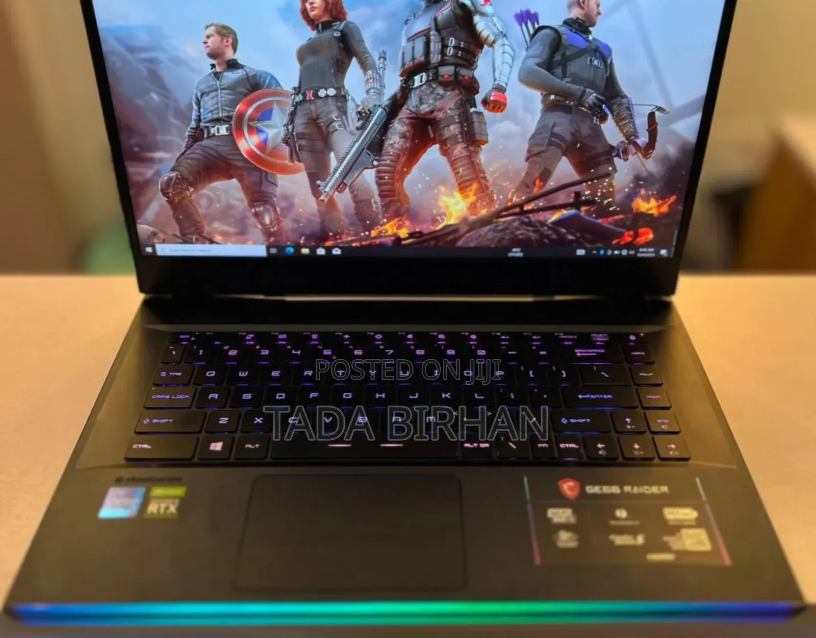 New Laptop MSI GF63 32GB Intel Core I7 SSD 1T