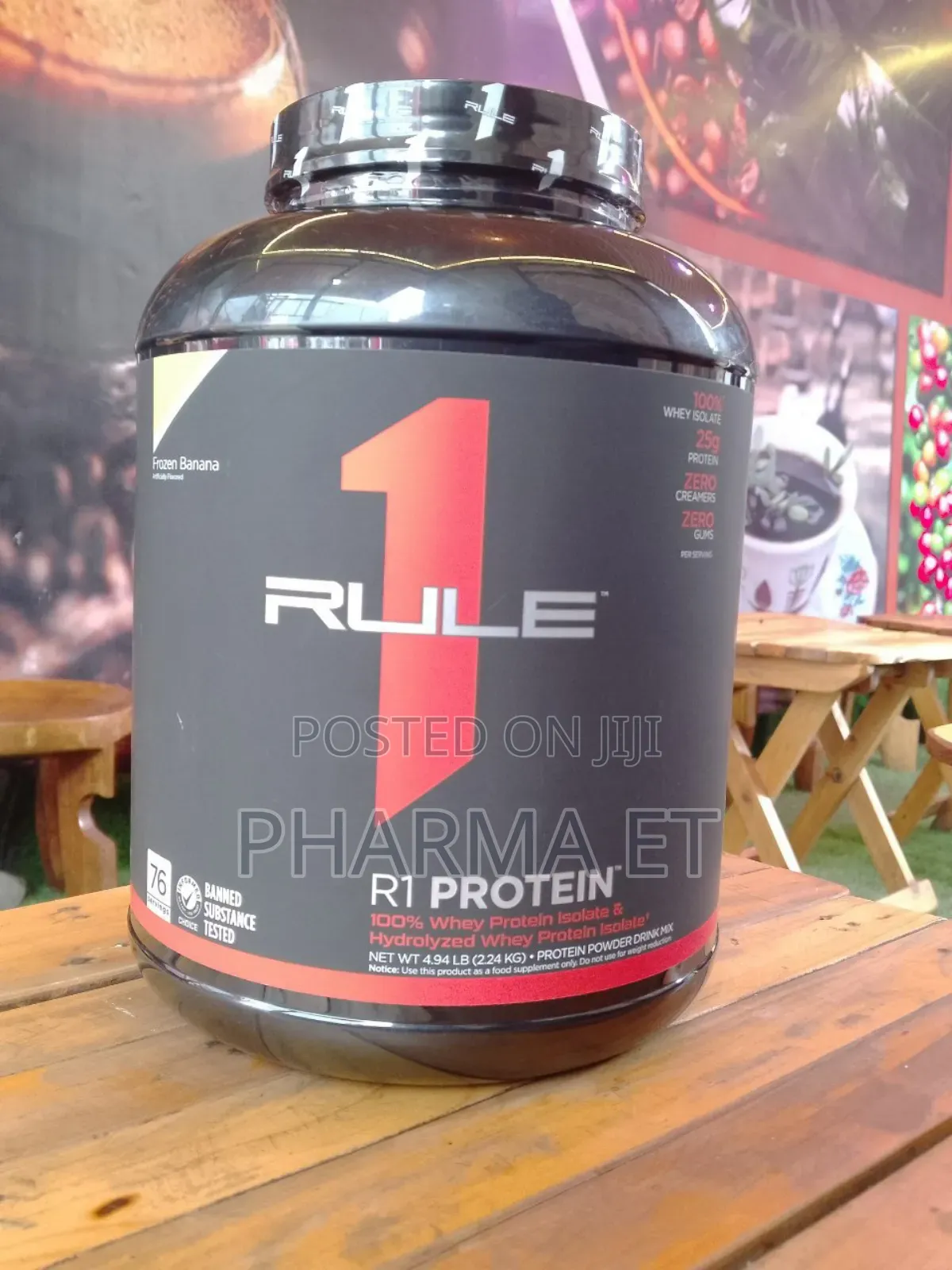 Rule 1 Whey Protein 2.27kg and 74 Serving