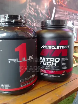 Photo - Muscletech Nitrotech Whey Protein 1.8kg and 44 Serving