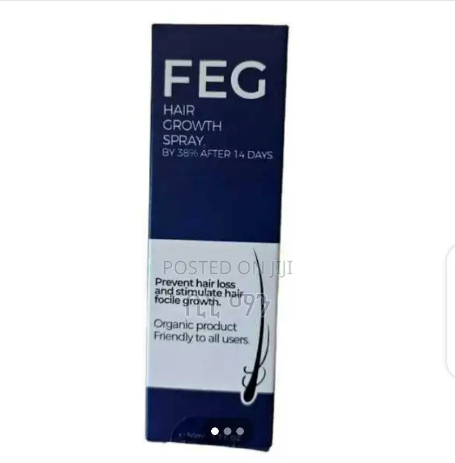Feg Hair Treatment Oil Used for Males and Females