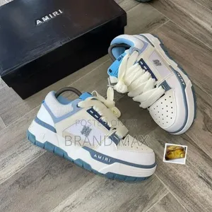 Photo - Amiri MA-1 White Blue Premium Quality