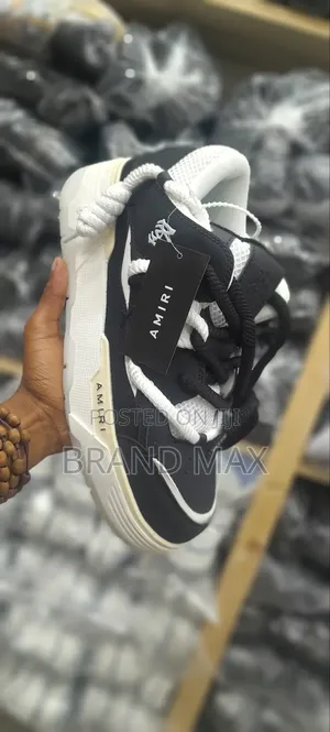 Amiri MA-1 Black White Premium Quality