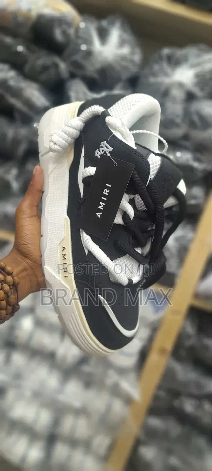 Amiri MA-1 Black White Premium Quality