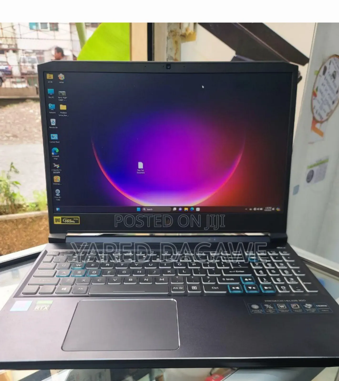 New Laptop Acer Predator Helios 300 16GB Intel Core I9 SSD 512GB